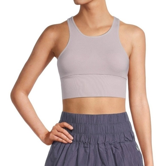 Free People Light Purple Sports Bra - Picture 1 of 2